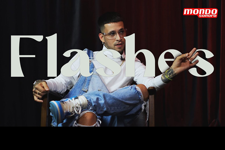El cantante de música urbana Maikel Delacalle durante una sesión de fotos promocional.