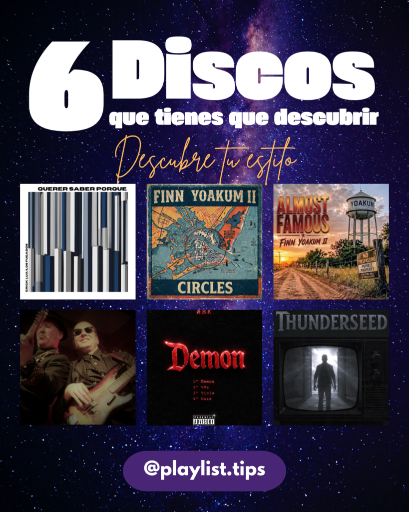 6 discos para descubrir