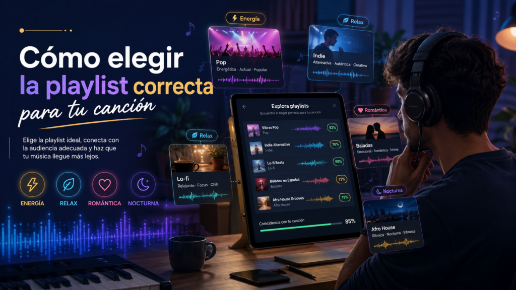 Cómo elegir la playlist correcta