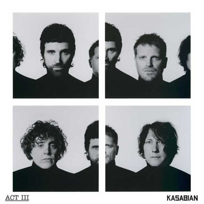 Serge Pizzorno de Kasabian actuando en directo