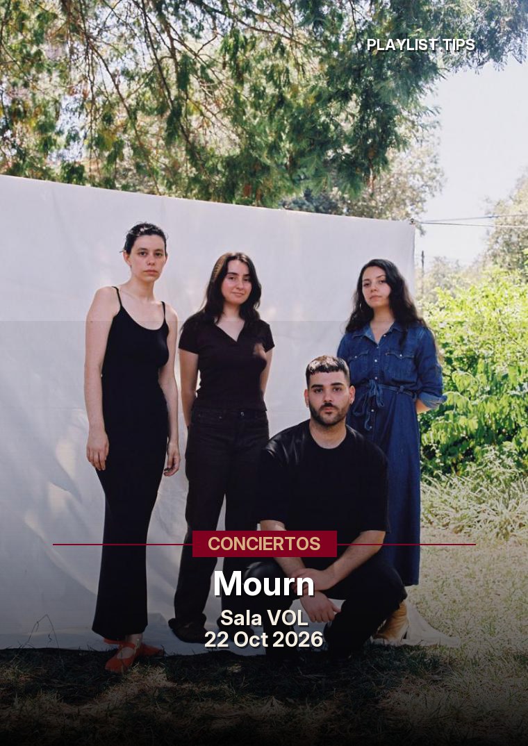 Mourn en concierto
