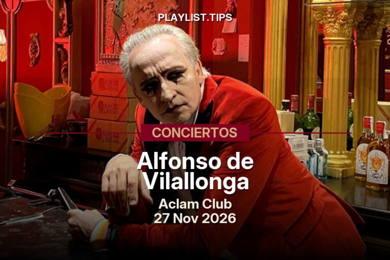 Alfonso de Vilallonga en concierto
