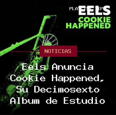 Eels Anuncia «Cookie Happened», Su Decimosexto Álbum de Estudio