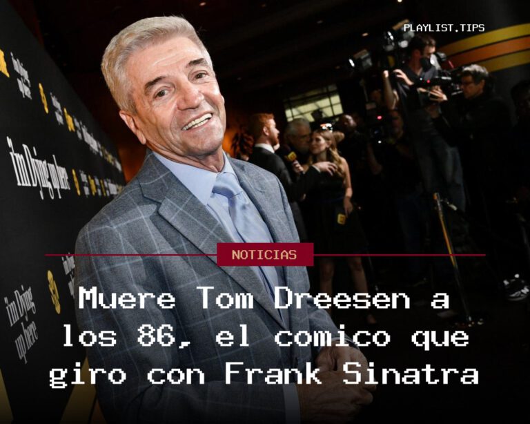 Muere Tom Dreesen a los 86, el cómico que giró con Frank Sinatra