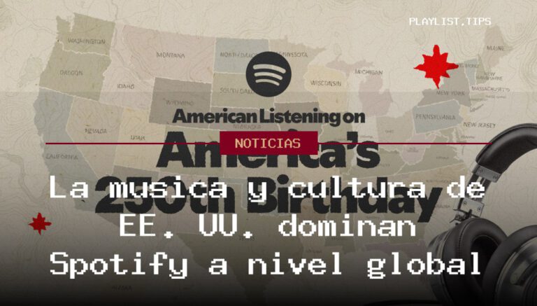 La música y cultura de EE. UU. dominan Spotify a nivel global