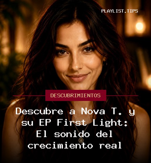 Descubre a Nova T. y su EP «First Light»: El sonido del crecimiento real