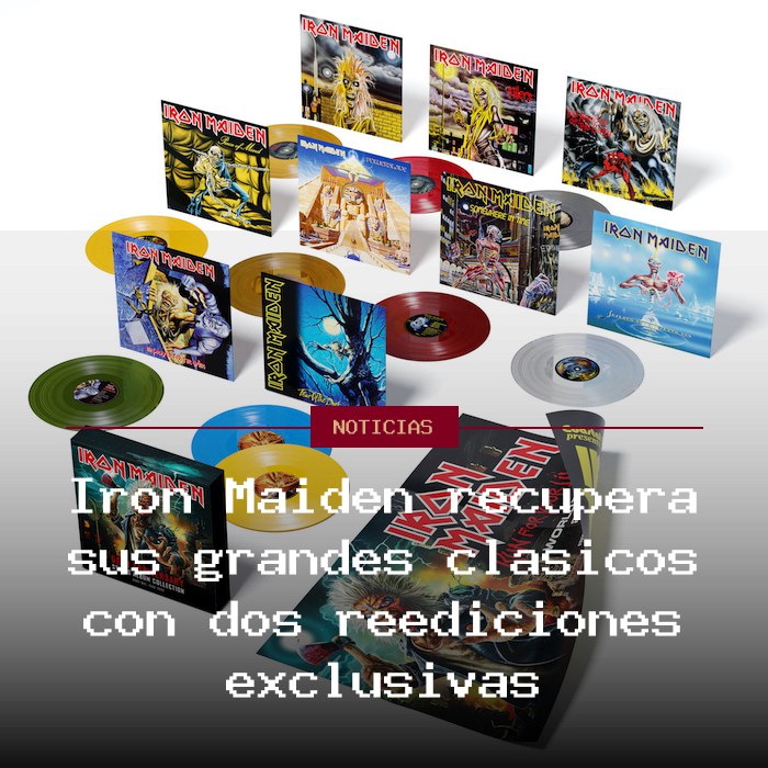 Iron Maiden recupera sus grandes clasicos con dos reediciones exclusivas