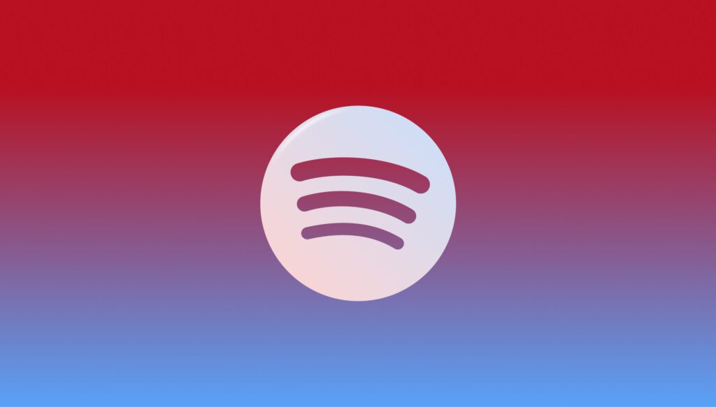 Interfaz de la aplicación móvil de Spotify mostrando información sobre una canción
