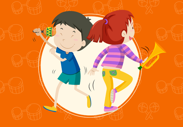 Niños disfrutando de un concierto de música en directo adaptado para público infantil