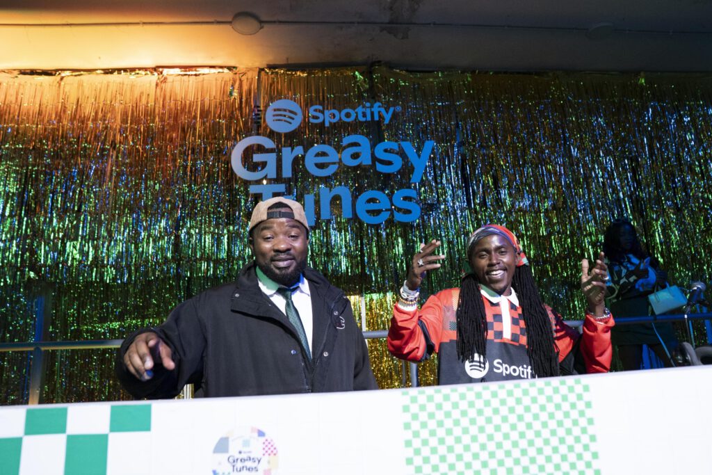 Evento cultural de Spotify Greasy Tunes en Nairobi con artistas locales