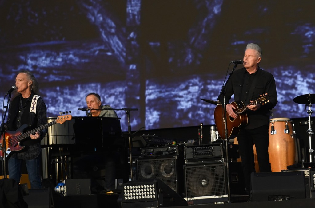 Espectáculo de la banda Eagles en directo