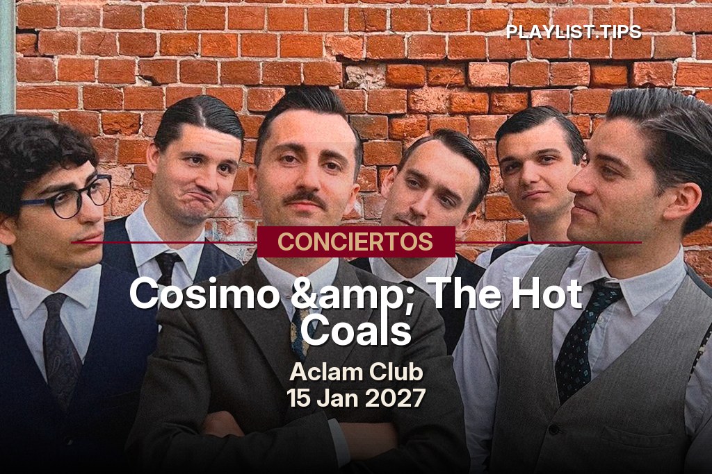 Cosimo & The Hot Coals en concierto