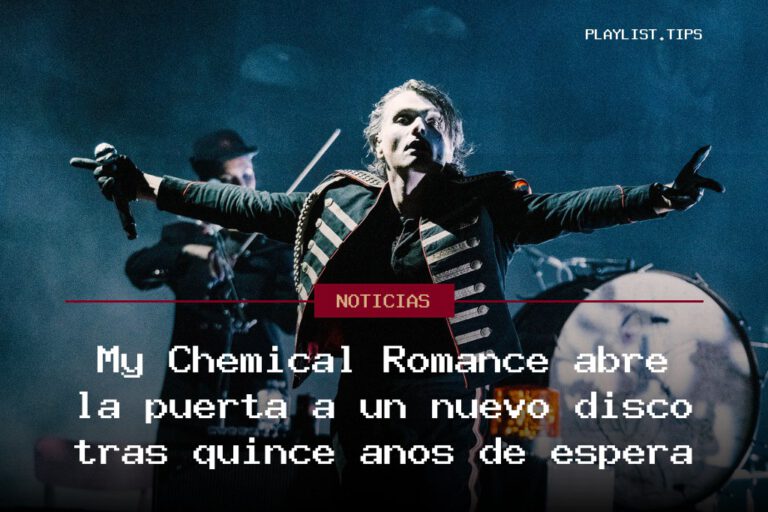 My Chemical Romance abre la puerta a un nuevo disco tras quince años de espera