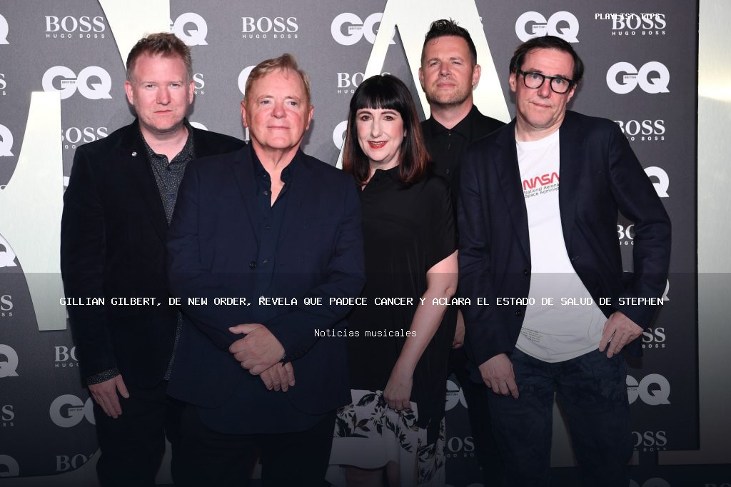 Gillian Gilbert, de New Order, revela que padece cáncer y aclara el estado de salud de Stephen Morris