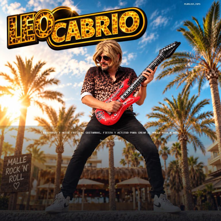 Leo Cabrio y “Heiße Fritten”: guitarras, fiesta y actitud para crear el Malle Rock ’n’ Roll