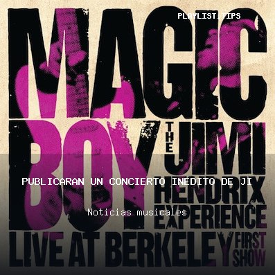 Publicarán un concierto inédito de Jimi Hendrix en Berkeley de 1970