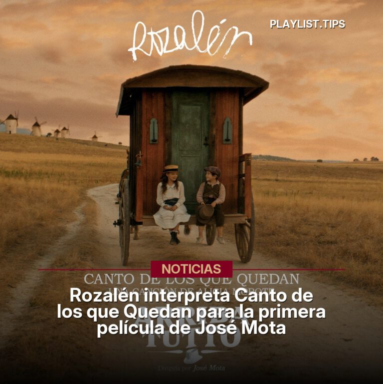 Rozalén interpreta Canto de los que Quedan para la primera película de José Mota