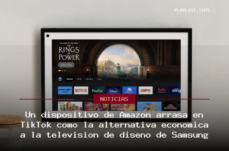 Un dispositivo de Amazon arrasa en TikTok como la alternativa económica a la televisión de diseño de Samsung