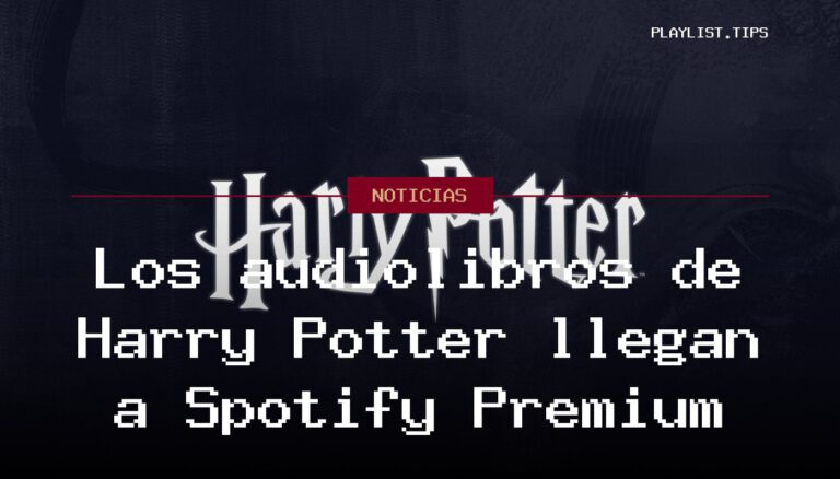 Los audiolibros de Harry Potter llegan a Spotify Premium