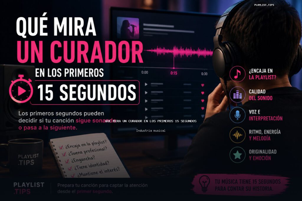 Qué mira un curador en los primeros 15 segundos
