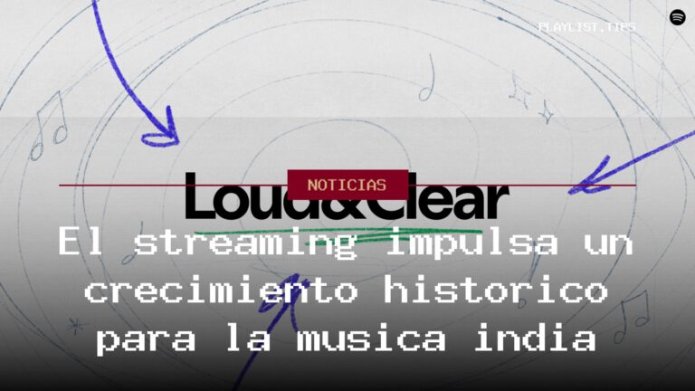 El streaming impulsa un crecimiento histórico para la música india
