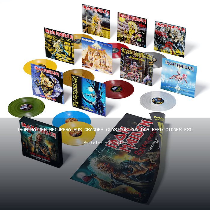 Iron Maiden recupera sus grandes clasicos con dos reediciones exclusivas